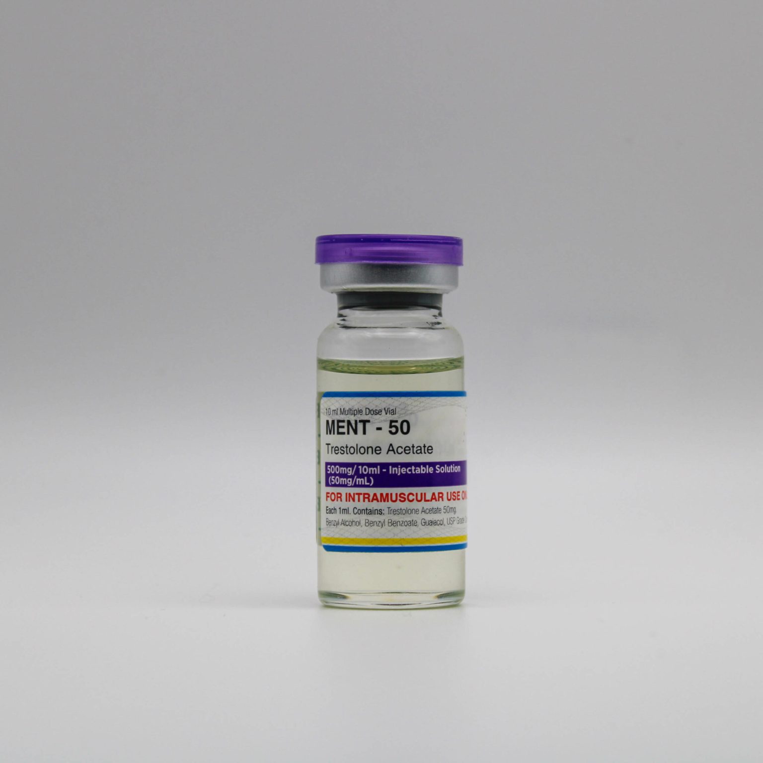 Pharmaqo Labs Ment 50 vial containing Trestolone Acetate 50mg/ml