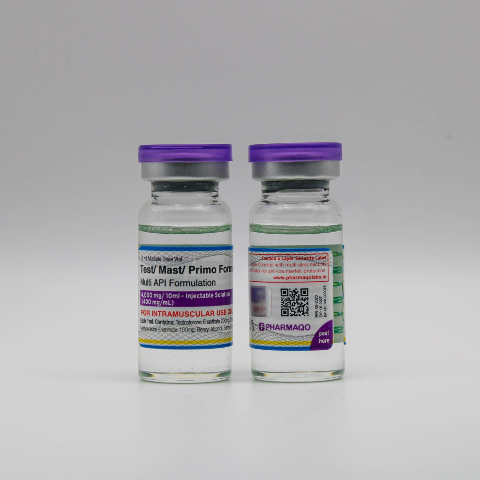 Pharmaqo Labs Androbolan 400 Test/Mast/Primo 10ml vial