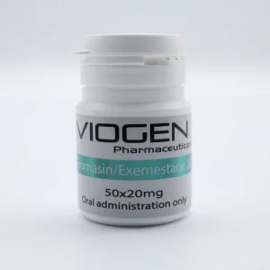 Viogen Aromasin 20mg x 50 tabs box
