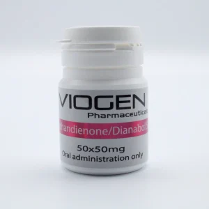 Viogen Dianabol 50mg x 50 tabs box of methandienone tablets for sale in the UK