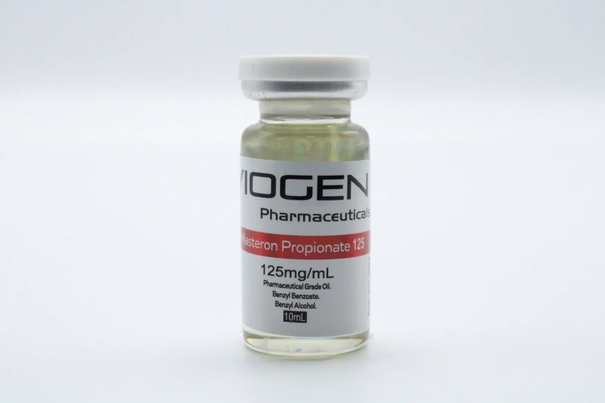 Viogen Masteron Propionate 125mg vial from a UK supplier