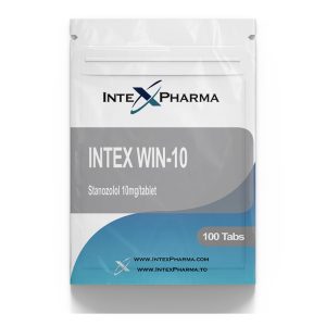 Intex Pharma Winstrol 10mg x 100 tabs pack