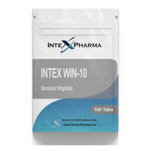 Intex Pharma Winstrol 10mg x 100 tablets box