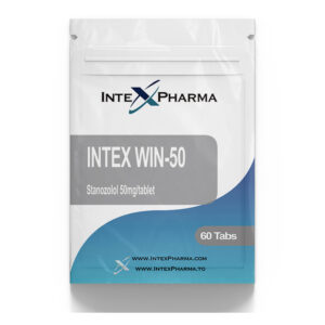 Intex Pharma Winstrol 50mg x 60 tablets Stanozolol pack