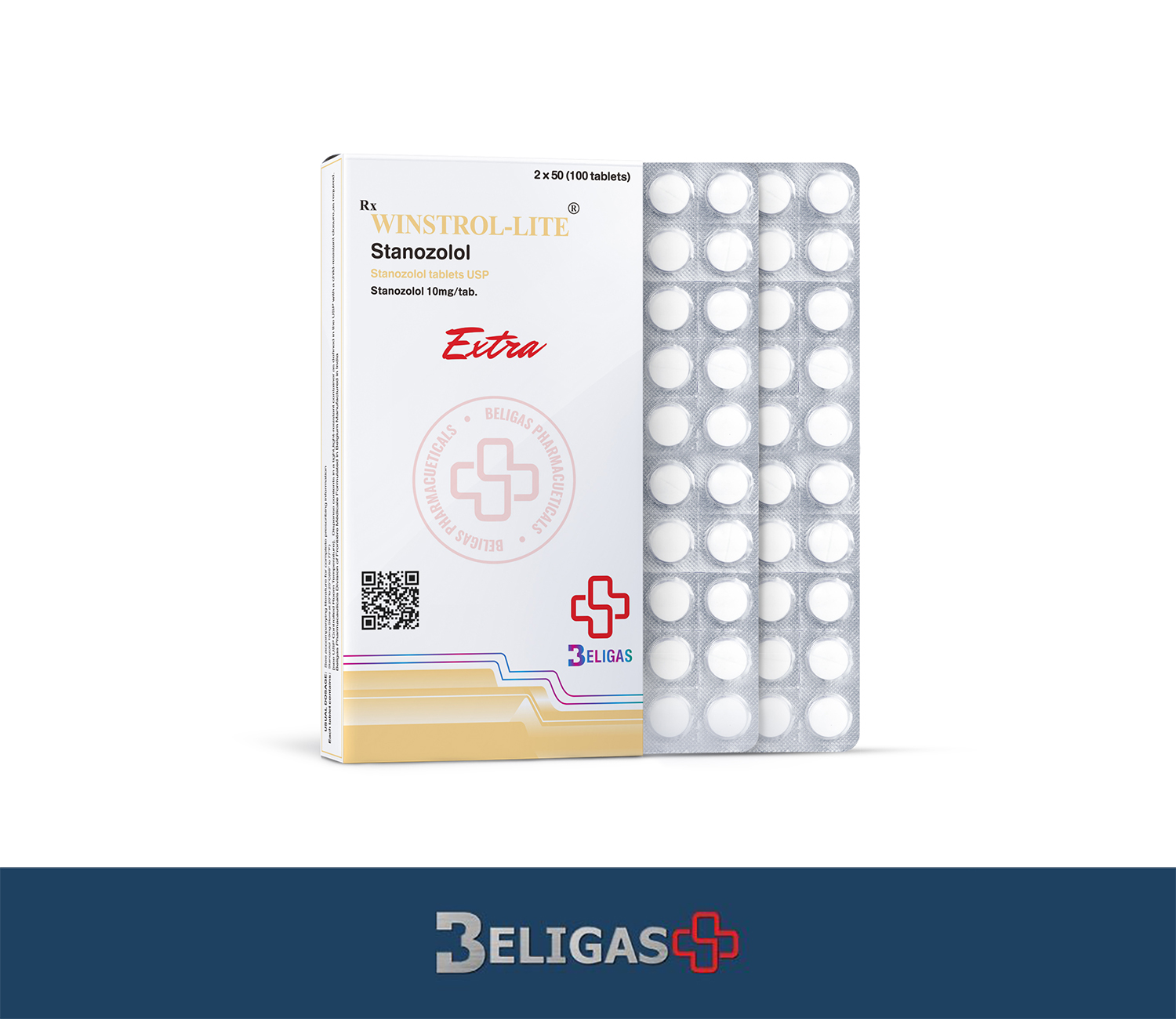 Beligas Winstrol Lite 10mg stanozolol tablets pack of 100
