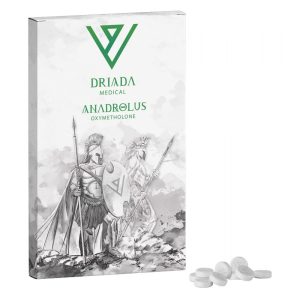 Anadrolus 50mg Driada Medical Oxymetholone tablets box