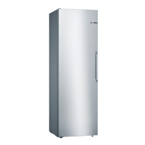 Bosch Serie 4 KSV36VLEP tall larder fridge with open door