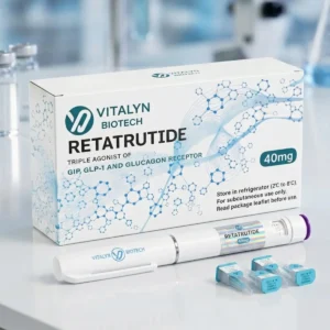 Retatrutide 40mg Pen UK laboratory grade triple agonist research product