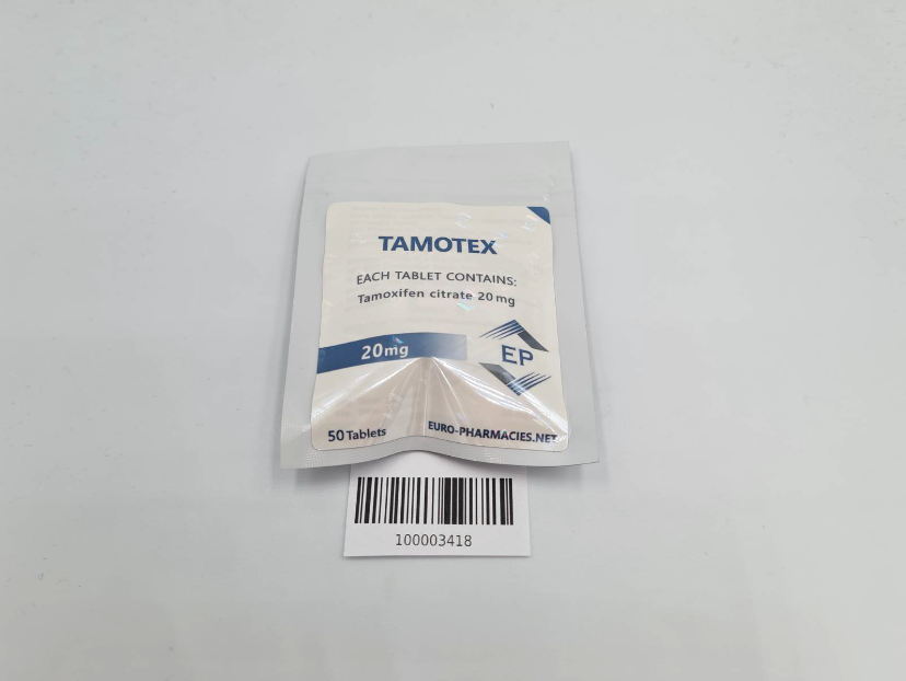 Euro Pharmacies Tamotex Tamoxifen 20mg tablets bag of 50 for research use