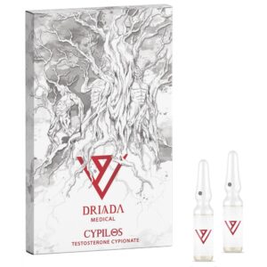 Driada Medical Cypilos testosterone cypionate 250mg/ml ampoules 10 x 1ml box