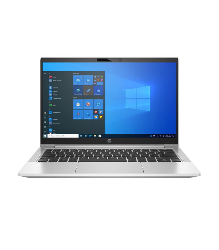 HP ProBook 430 G8 laptop shown alongside PlayStation 4 Slim gaming setup