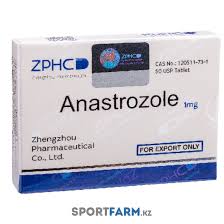 ZPHC Anastrozole 1mg 25 tablets box for research