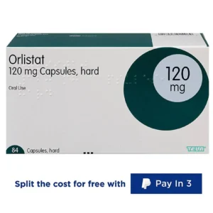 Orlistat 120 mg capsules for weight loss UK pack