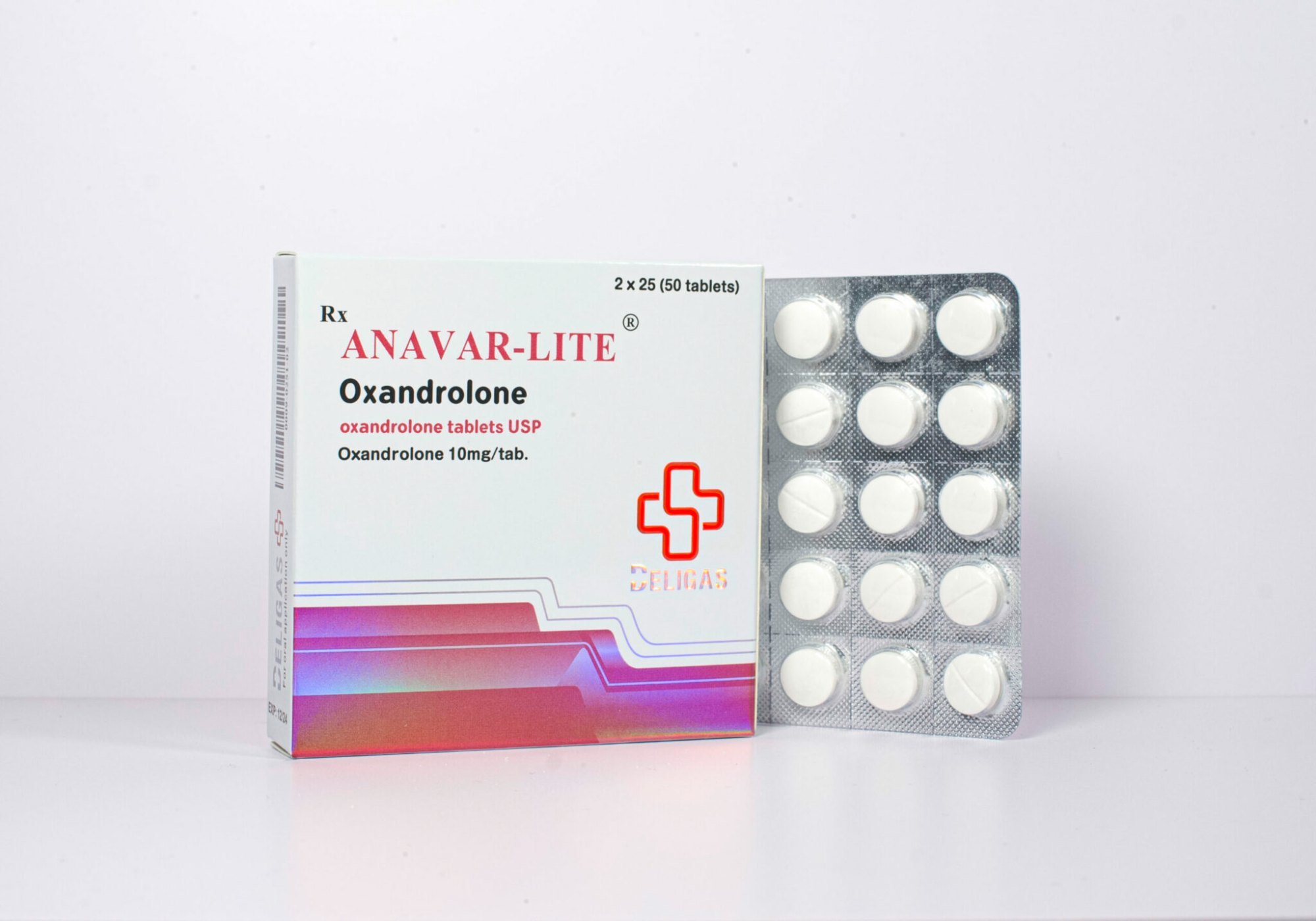 Beligas Anavar Lite 10mg Oxandrolone tablets pack