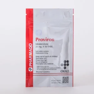 Pharmaqo Labs Proviron 50 tabs x 25mg pack