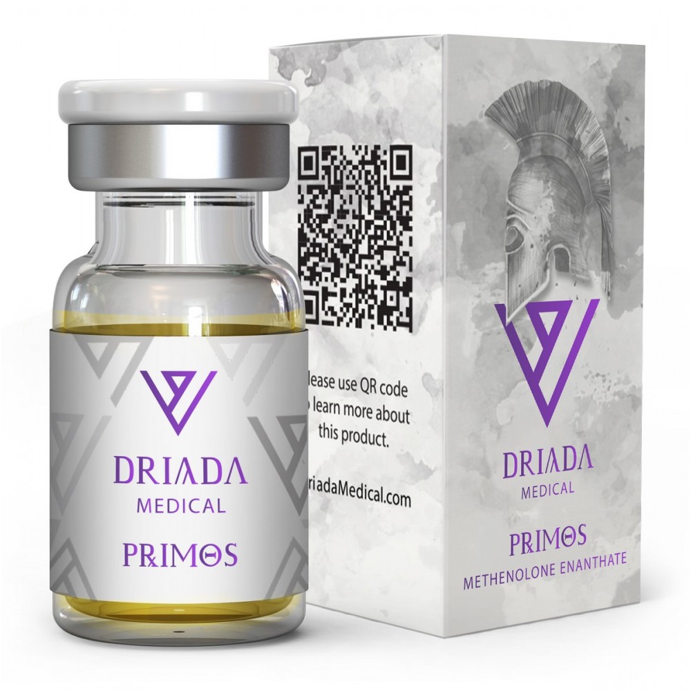 Driada Medical Primos 100 mg/ml Methenolone Enanthate 10ml vial