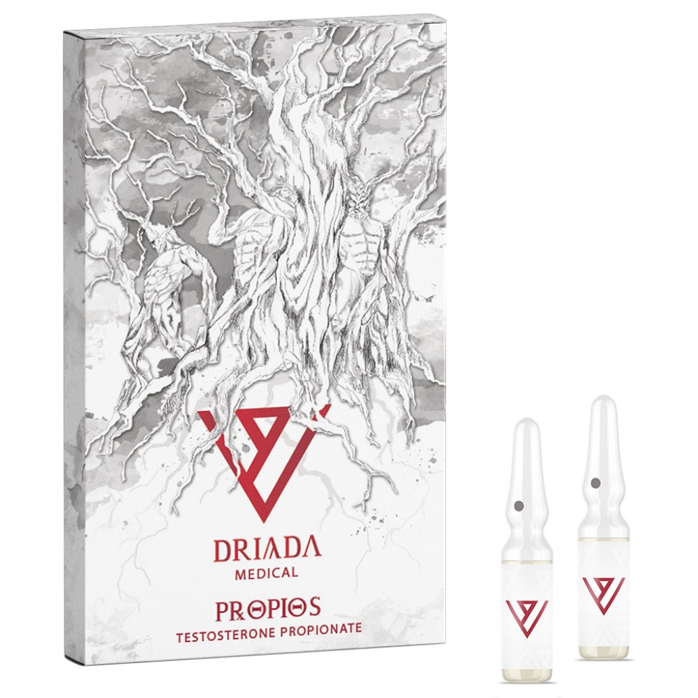 Driada Medical Propios Testosterone Propionate 100 mg/ml ampoules 10 x 1ml