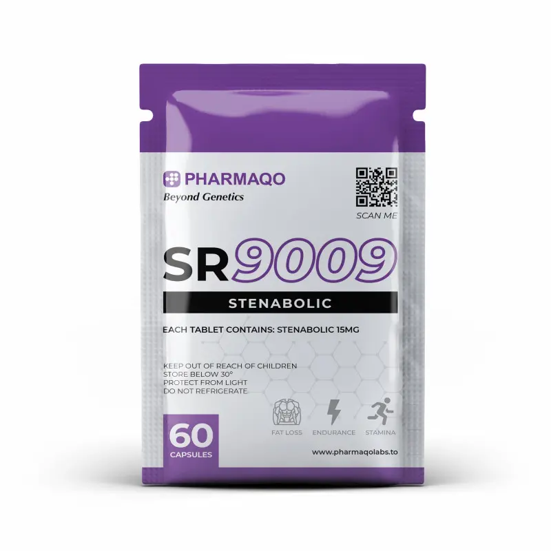 Pharmaqo Labs SR-9009 Stenabolic 60 capsules x 15mg bottle