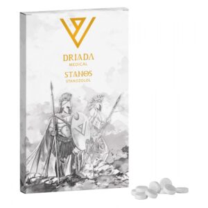Driada Medical Stanos 10 mg Stanozolol Winstrol tablets box