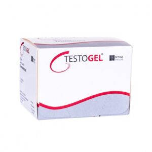 Testogel 50 mg sachets box of 30 transdermal gel sachets