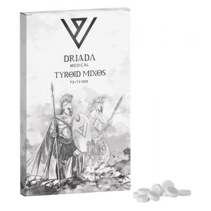 Driada Medical Tyroid Mixos T3/T4 10 mg and 62.5 mg tablets bottle