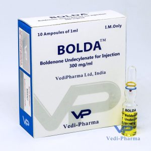 Vedi Pharma Bolda 300mg boldenone undecylenate oil based injection vial
